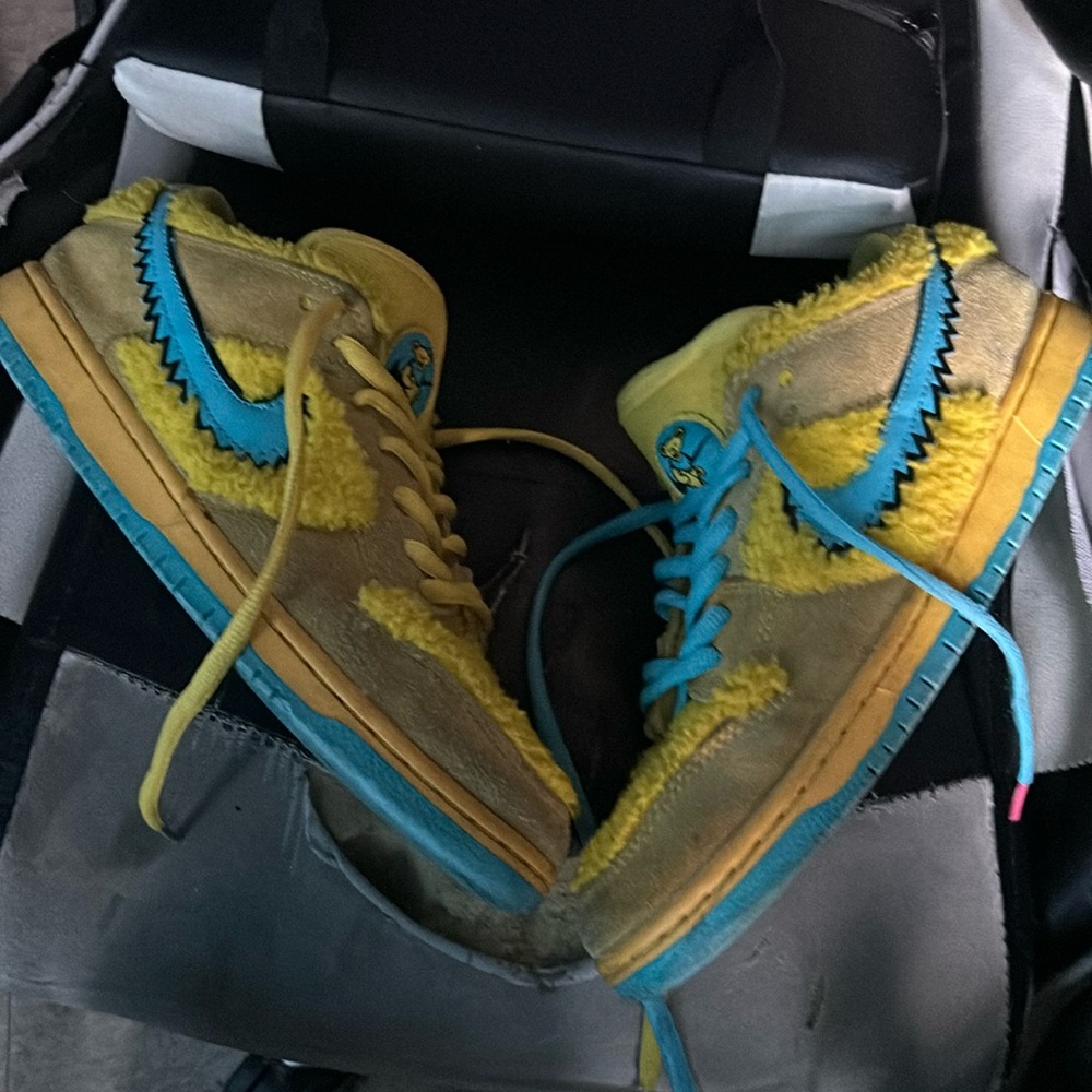 Sb dunk low Grateful Dead yellow